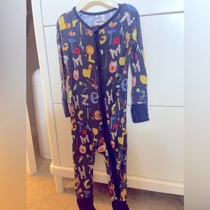 Little sleepies navy Alphabet 12/18